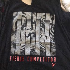 Lot of athletic wear- 2 capris and one tank